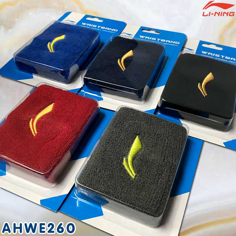 LI-NING AHWE260 Comfort and Durable Wristband (AHWE260)