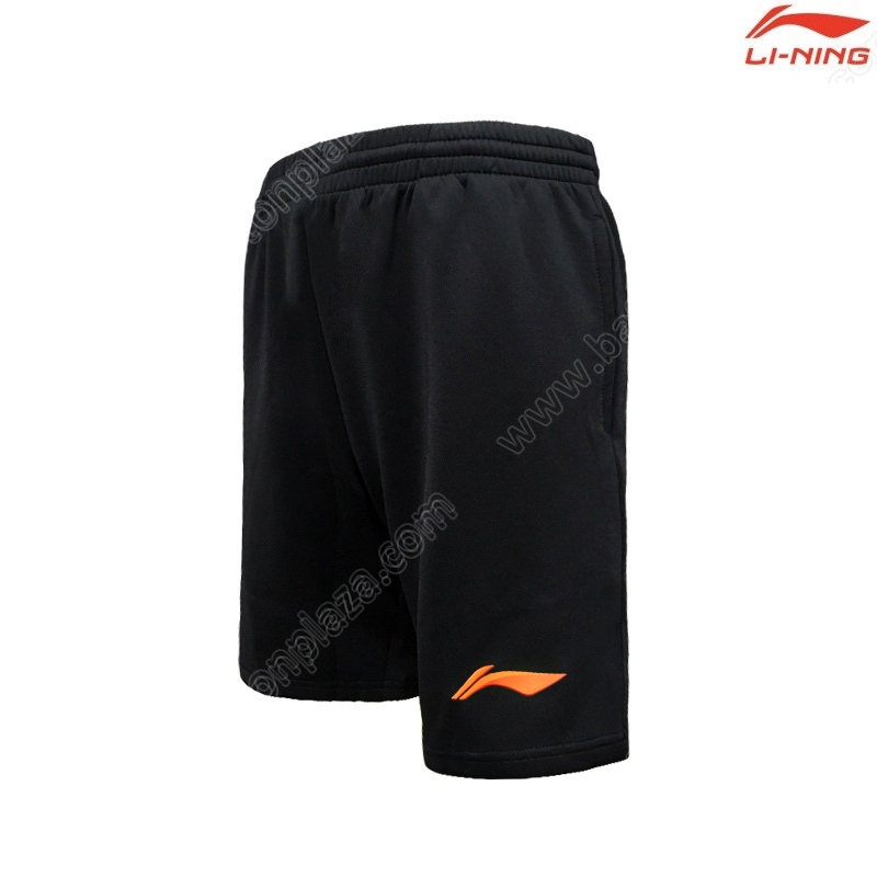 Li-Ning 2021 Game Shorts Black/Orange (AKSM519-3)
