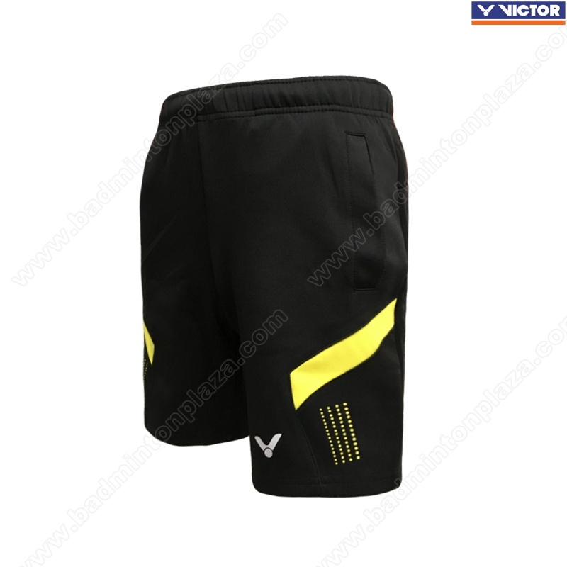 Victor AR-8098 Knitted Shorts Black/Yellow (AR-8098CE)