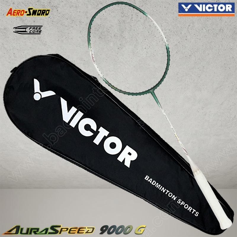 VICTOR AURASPEED 9000G Free Core Green Free! String+Grip+Cover (ARS-9000G)