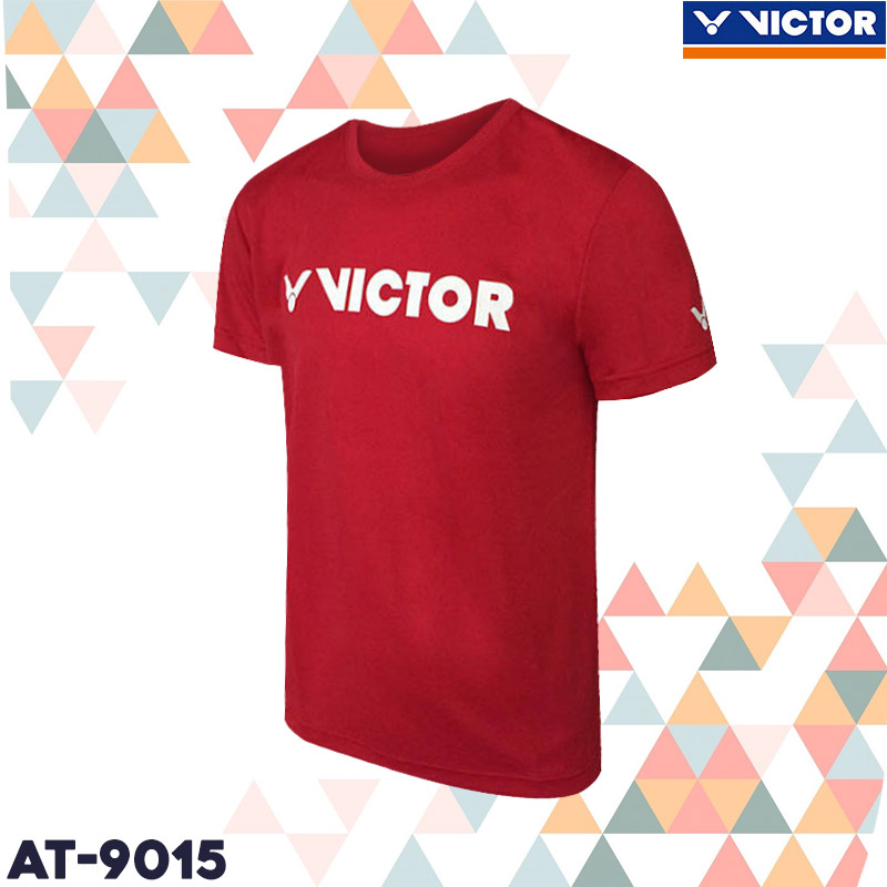 VICTOR AT-9015 Knited T-shirt Red (AT-9015D)