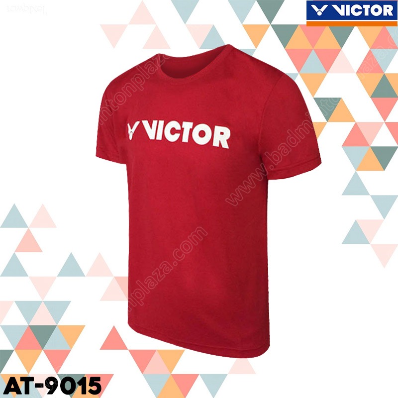 VICTOR AT-9015 Knited T-shirt Red (AT-9015D)