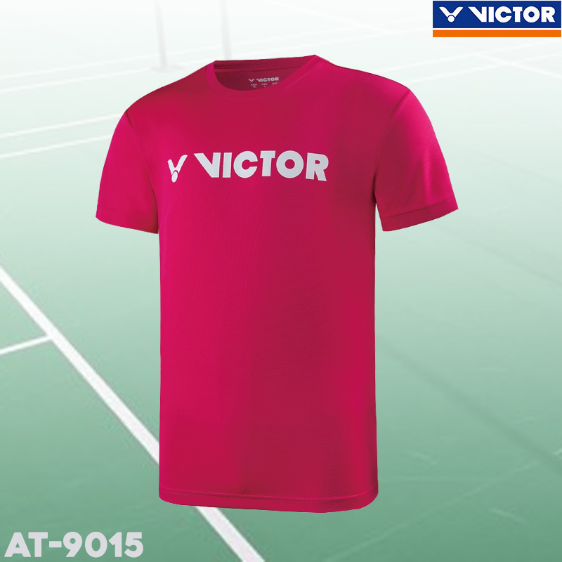 VICTOR AT-9015 Knited T-shirt Pink (AT-9015Q)