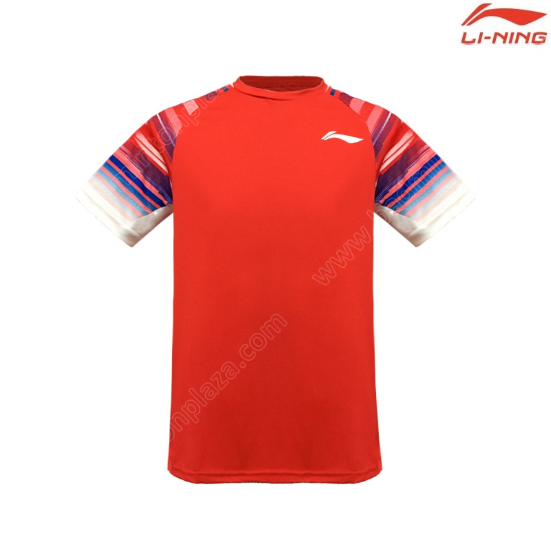 Li-Ning 2020 Men's Round Neck Tee Red (ATSP535-3)