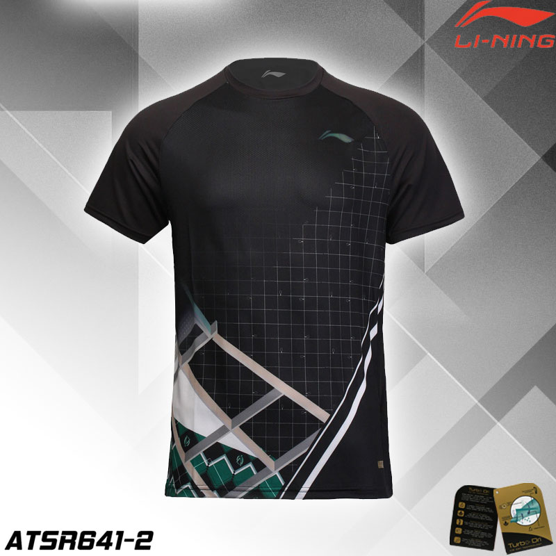 Li-Ning 2021/Q4 Men's Round Neck Tee Black (ATSR64