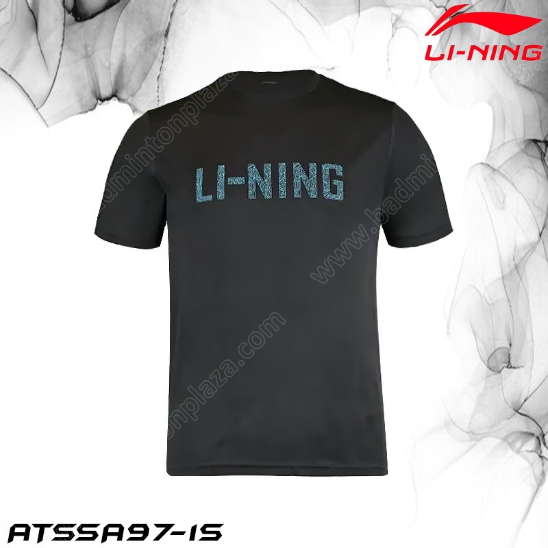 Li-Ning ATSSA97 Men's Round Neck T-Shirt Black (AT