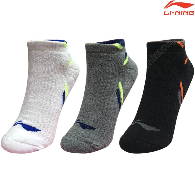 Li-ning Men's Sports Socks Free Size (AWSP319)
