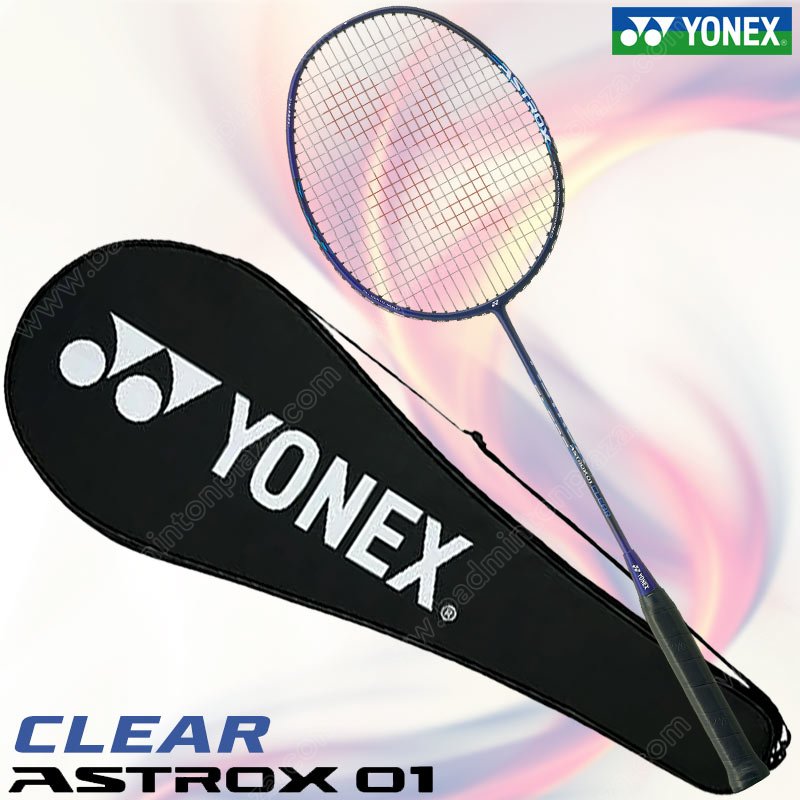 YONEX ASTROX 01 CLEAR Black/Blue Free! String+Grip
