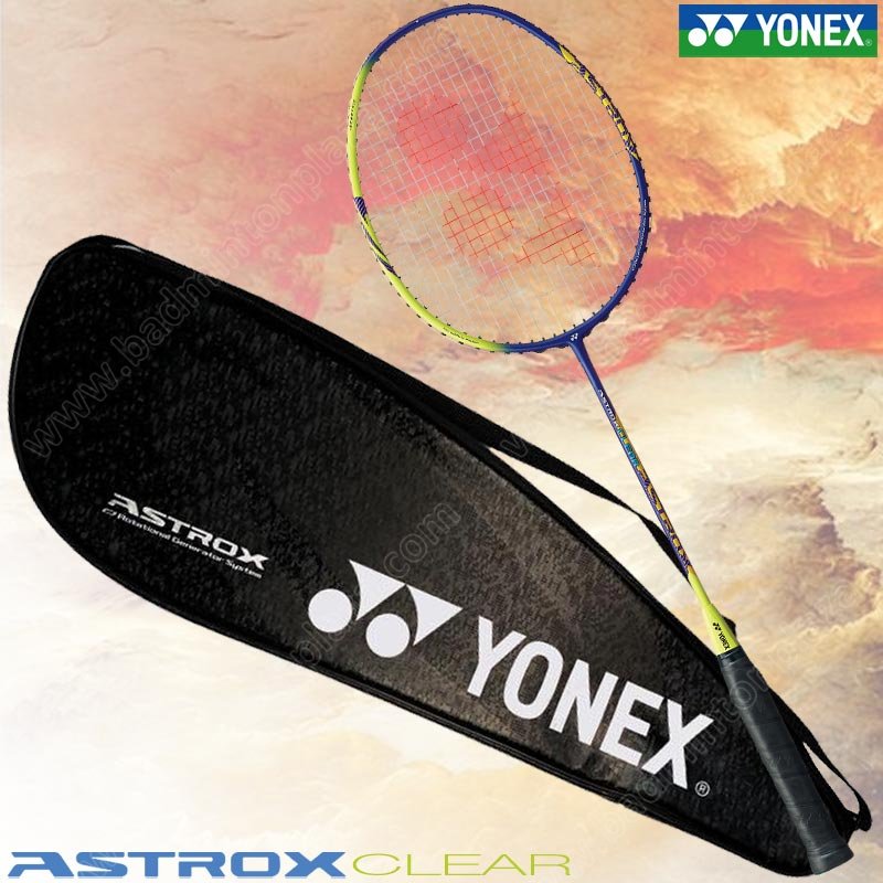 ไม้แบดมินตันโยเน็กซ์ ASTROX CLEAR 4U สีเหลือง แถม!