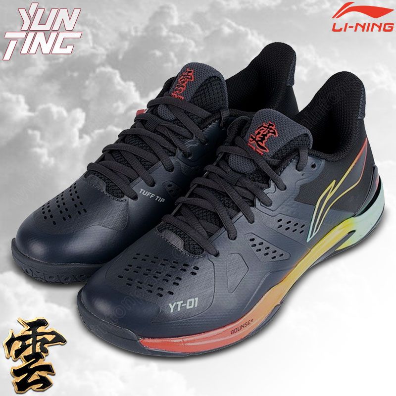 LI-NING THUNDER CLOUD BADMINTON SHOES  BLACK (AYAS028-5S)
