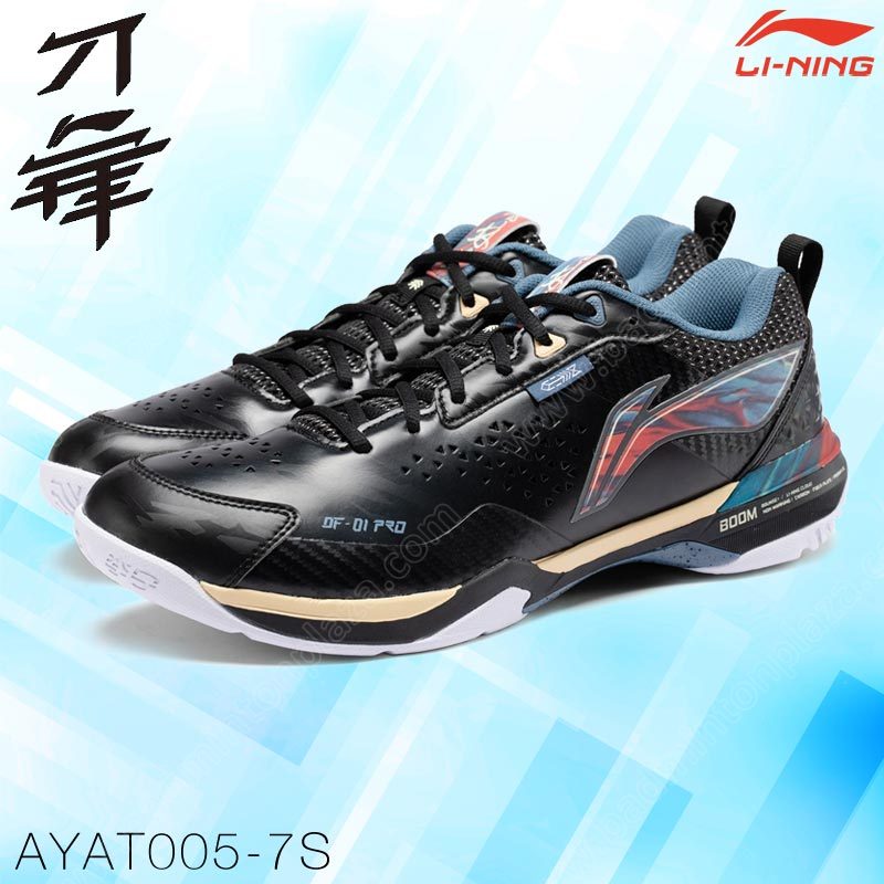LI-NING BLADE PRO Professional Badminton Shoes Black (AYAT005-7S)