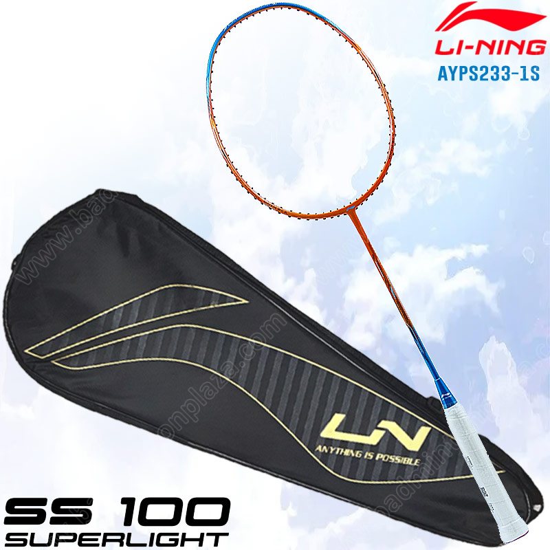 ไม้แบดมินตันหลี่หนิง SS 100 Superlight แถม! เอ็น+พันด้าม+ซอง (AYPS233-1S)