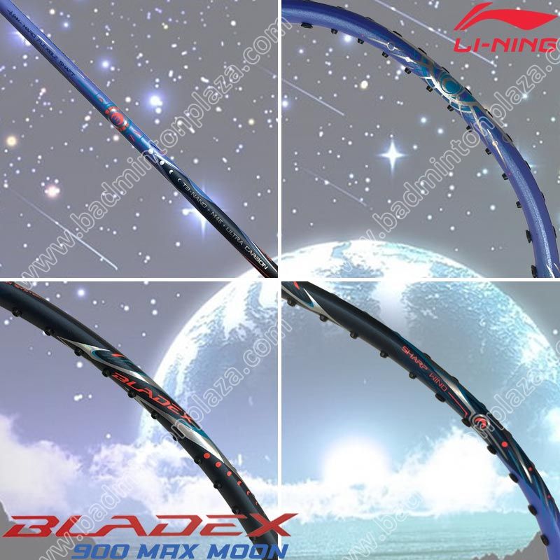 Badminton Racket - LI-NING - BLADEX - LI-NING BLADEX 900 MAX MOON BOX ...