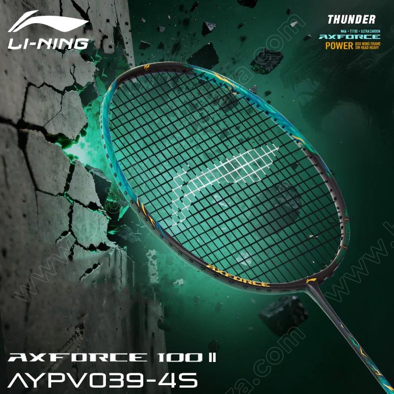 LI-NING Axforce 100 Storm 2nd Generation 4U/G5 Green (AYPV039-4S)