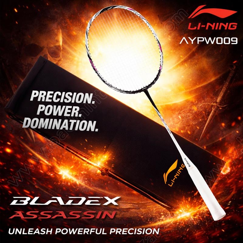 LI-NING BLADEX ASSASSIN White/Black  (AYPW009)