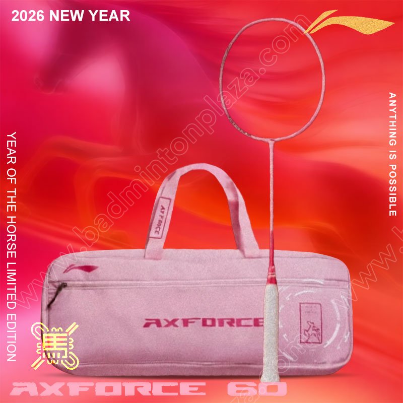 LI-NING Axforce 60 Limited Edition Li-Ning Year of the Horse Rosy Cloud (AYPW033)