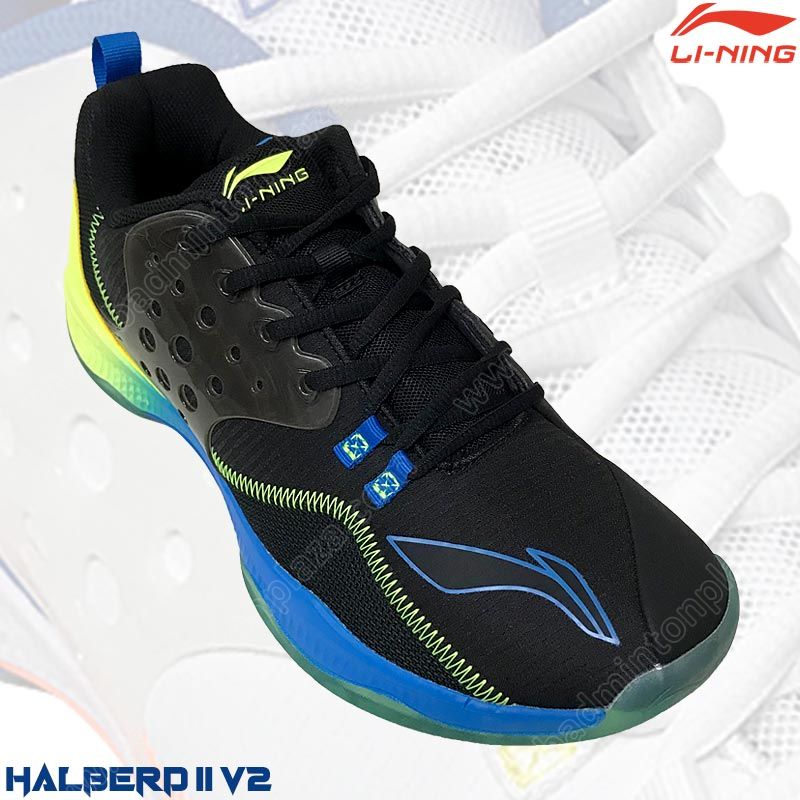 Li-Ning 2021/Q4 Badminton Shoes HALBERD II V2 Black (AYTQ021-1S)