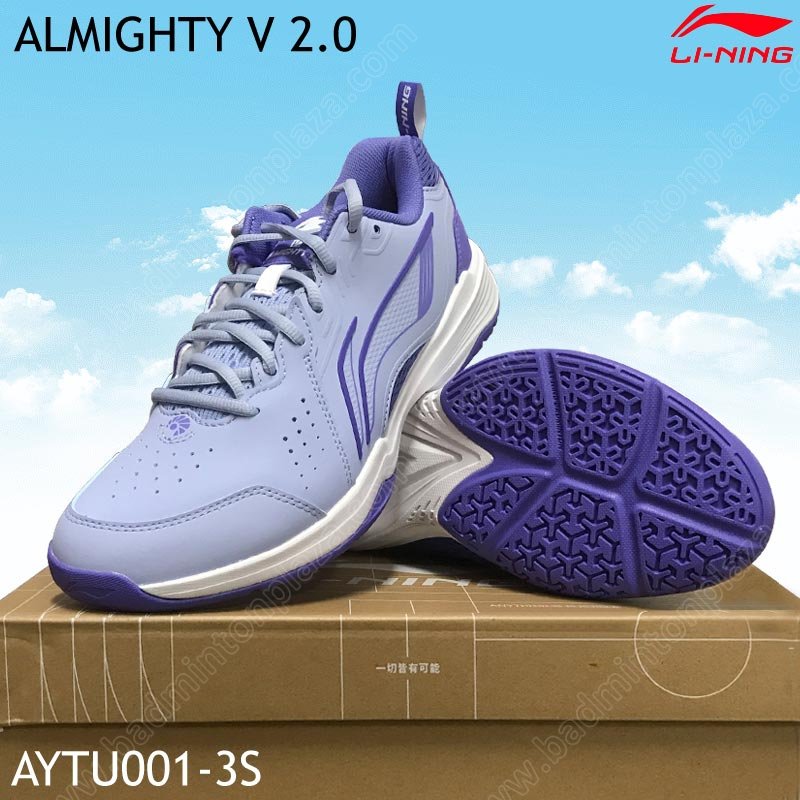 Li-Ning ALMIGHTY V 2.0  Badminton Shoes Lilac Viol