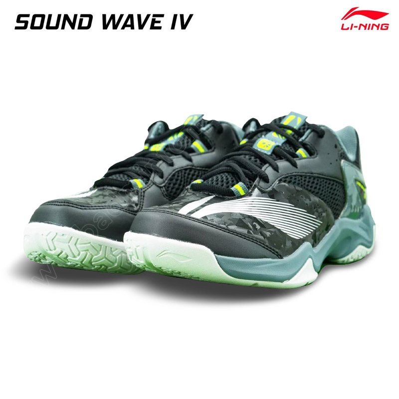 Li-Ning Badminton Shoes SOUND WAVE IV Black/Stormy