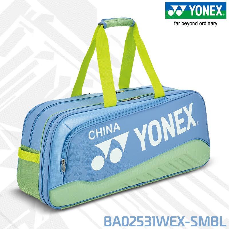 YONEX 2025 China Team Tournament Bag (6pcs) Smoke Blue (BA02531WEXCH-SMBL)
