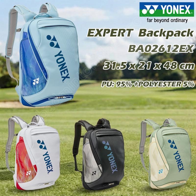 Yonex 2026/Q4 EXPERT Backpack White/Red (BA02612EX