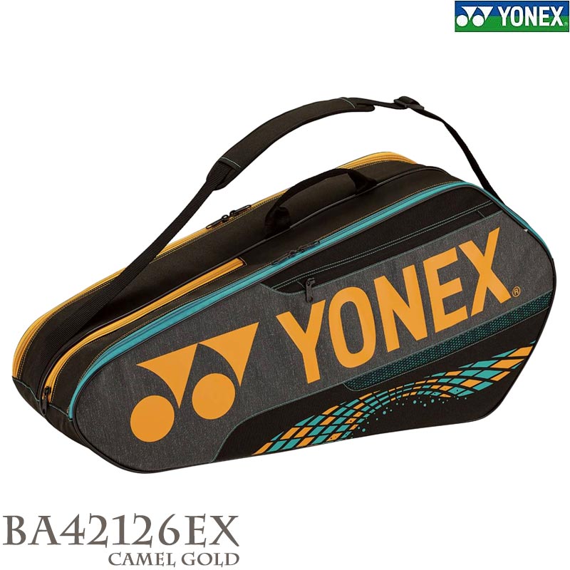 YONEX 2021 TEAM RACQUET BAG (6 pcs) Camel Gold (BA