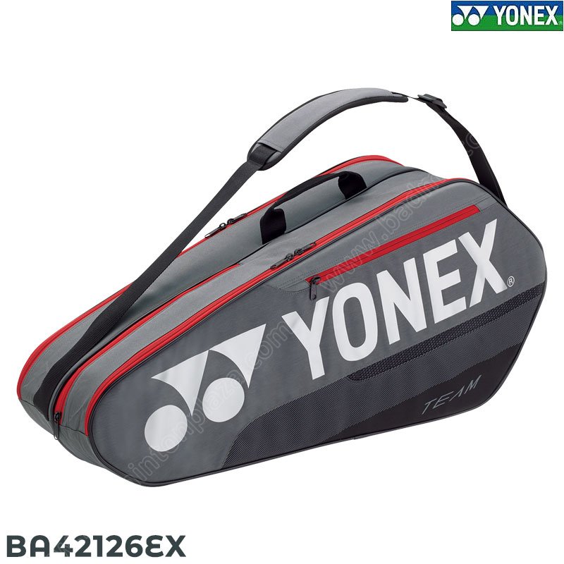 YONEX BA42126EX TEAM RACQUET BAG (6 pcs) Grayish P
