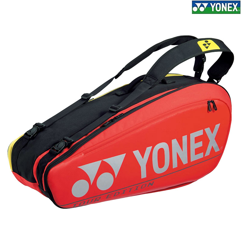 YONEX 2021 PRO RACQUET BAG (6 pcs) Red (BA92026EX-
