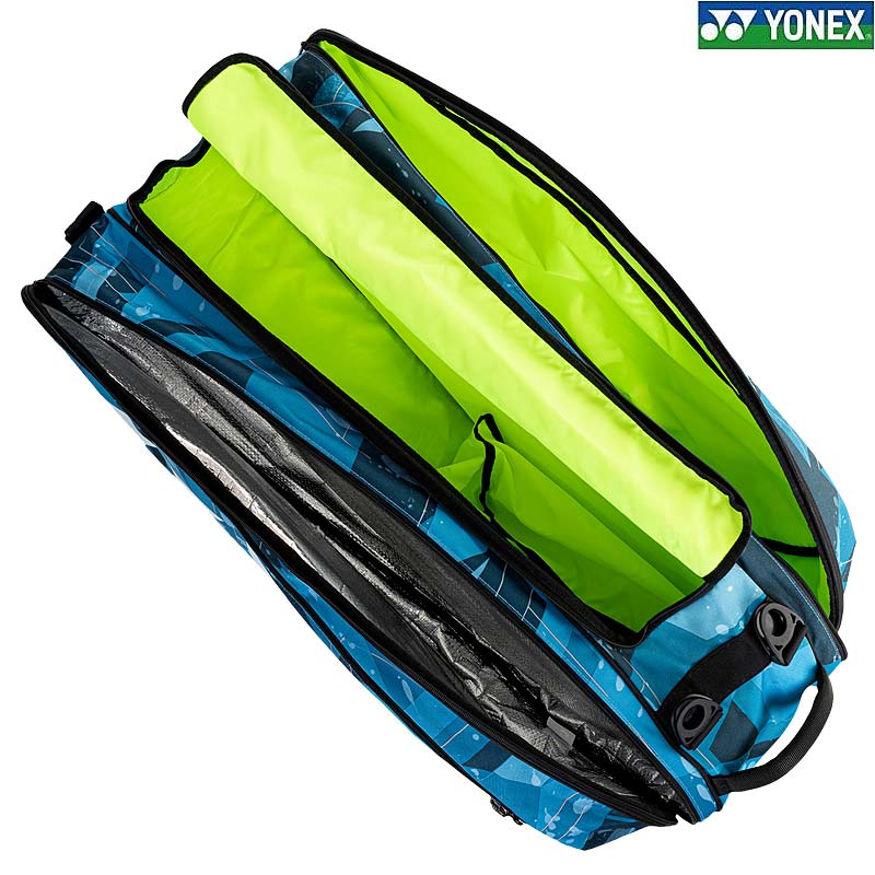 YONEX 9 Tennis/12 2021 Water Blue Badminton Racquet Pro Thermal Bag BA92029EX 