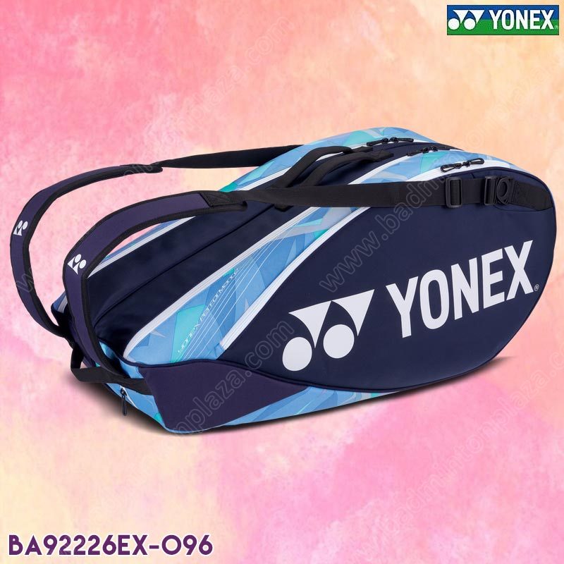 YONEX BA92226EX PRO RACQUET BAG (6Pcs) Navy/Saxe (