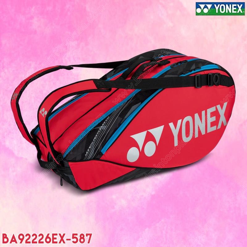 YONEX BA92226EX PRO RACQUET BAG (6Pcs) Tango Red (