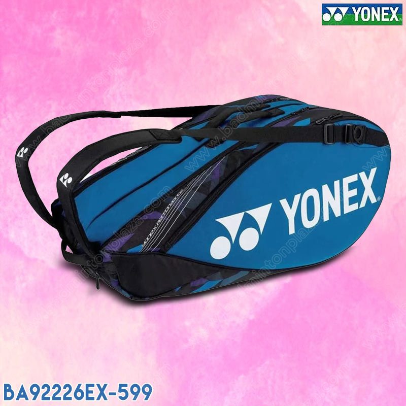 YONEX BA92226EX PRO RACQUET BAG (6Pcs) Fine Blue (