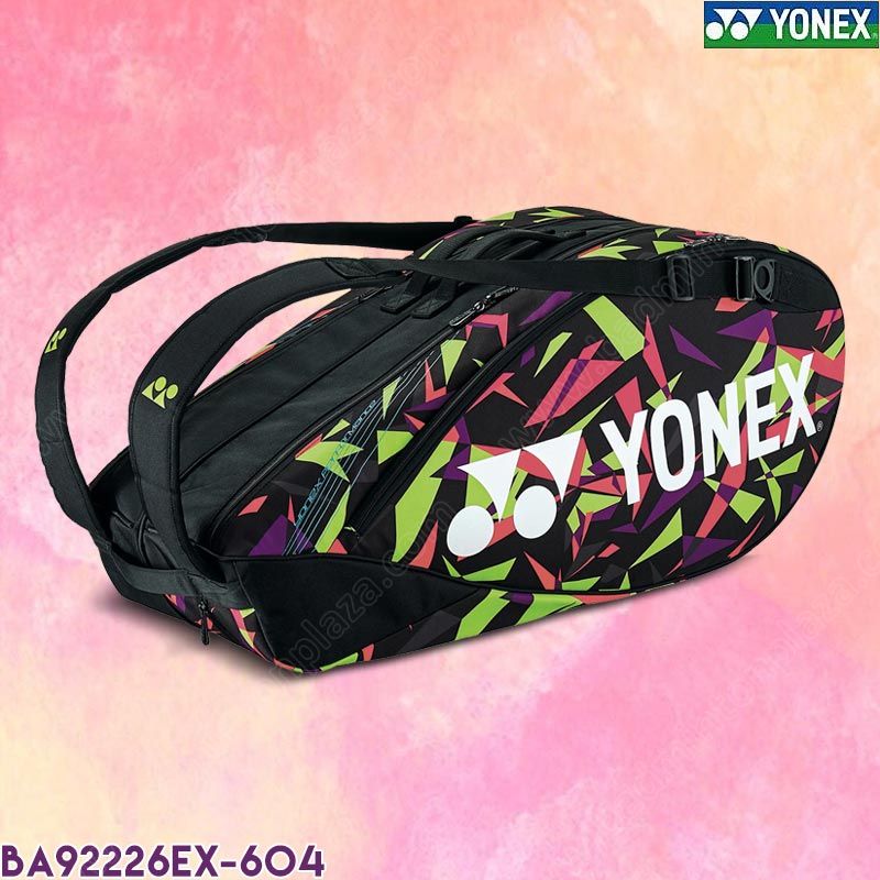 YONEX BA92226EX PRO RACQUET BAG (6Pcs) Smash Pink