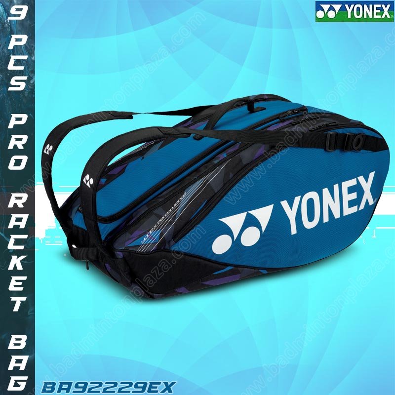 YONEX 2022 92229EX PRO RACQUET BAG (9Pcs) Fine Blu