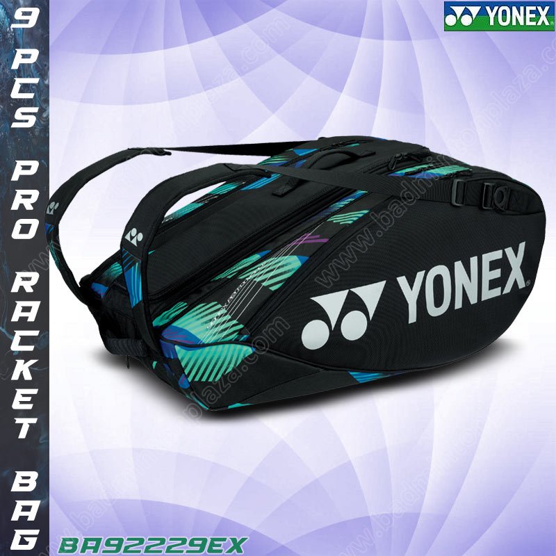 YONEX 2022 92229EX PRO RACQUET BAG (9Pcs) Green/Pu