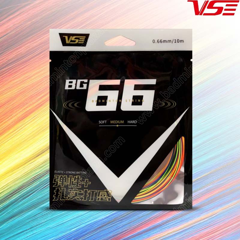 VS BG66 Colorfull Badminton String 0.66 mm (VS-BG6