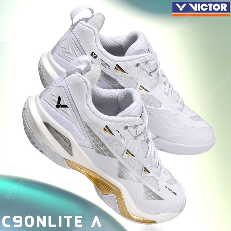 รองเท้าแบดมินตัน VICTOR C90 NitroLite สีขาว (C90NLite-A)