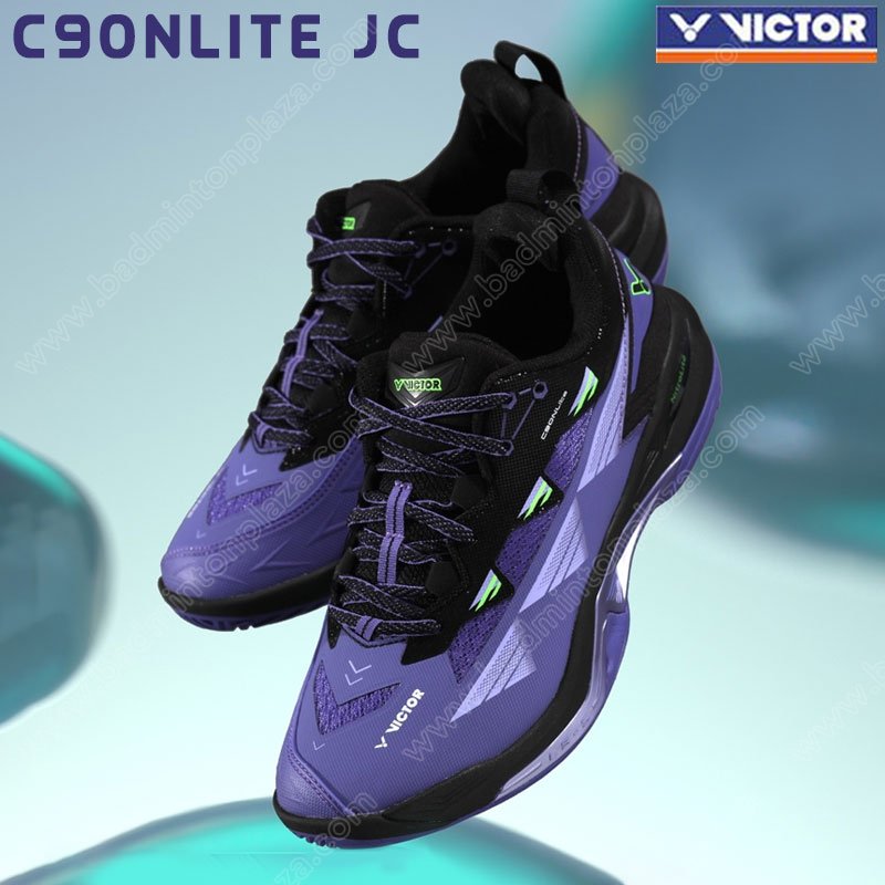 รองเท้าแบดมินตัน VICTOR C90 NitroLite สีม่วงดำ (C90NLite-JC)