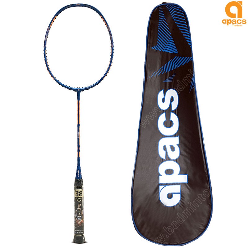 apacs dual power and speed badminton racket