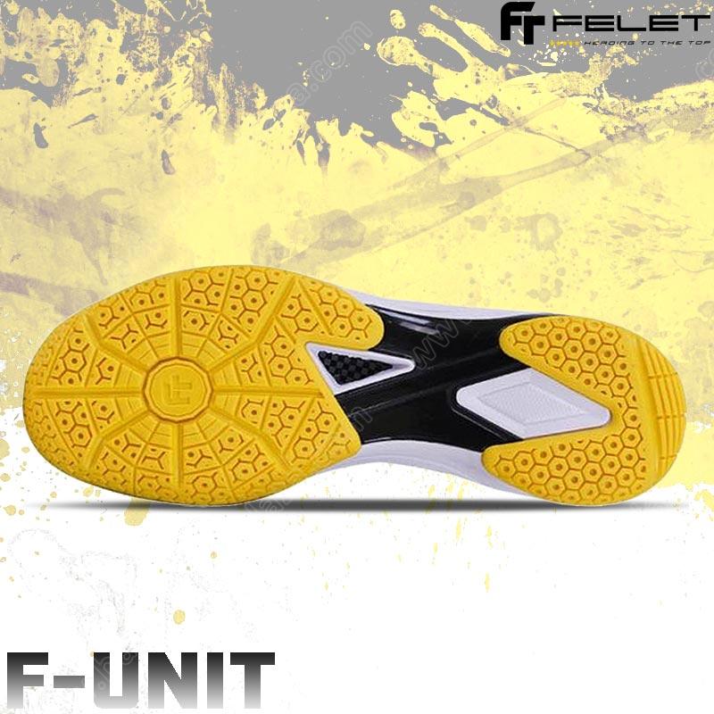 Badminton Shoes Others FELET FUNIT Badminton Shoes Black/Yellow (F