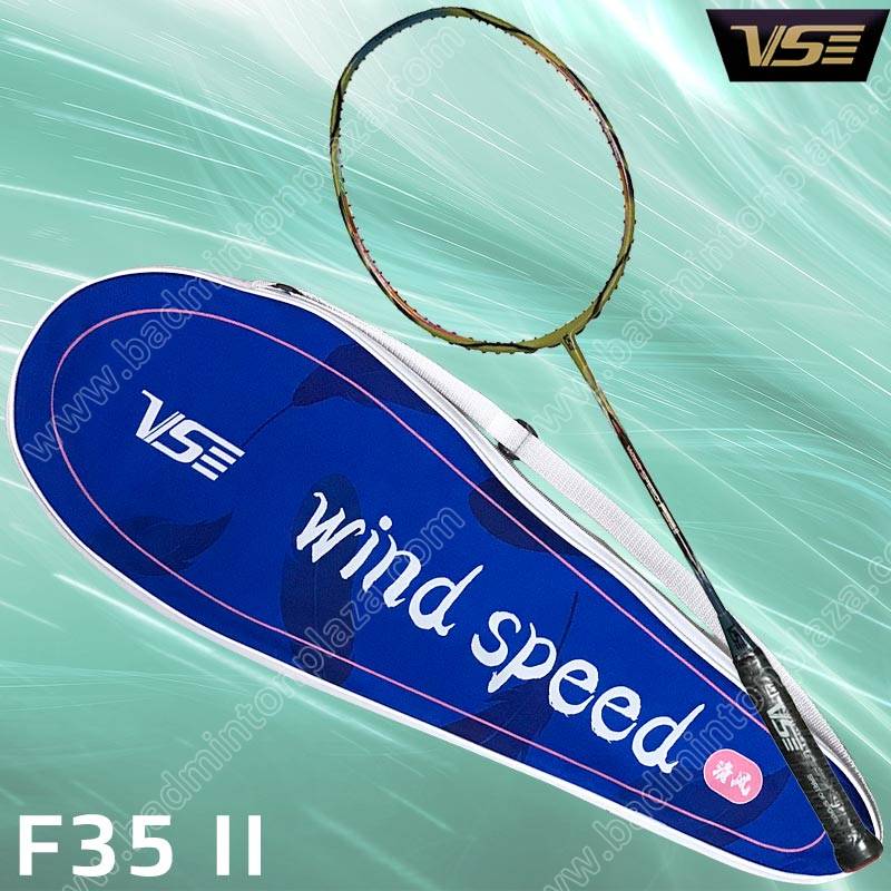 VS Badminton Racket WIND SPEED F35 II Free! String