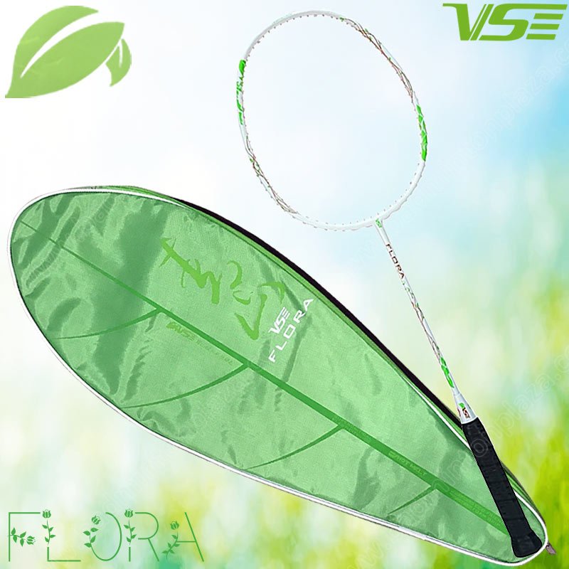 VS Badminton Racket FLORA ECO-FRIENDLY Free! Strin