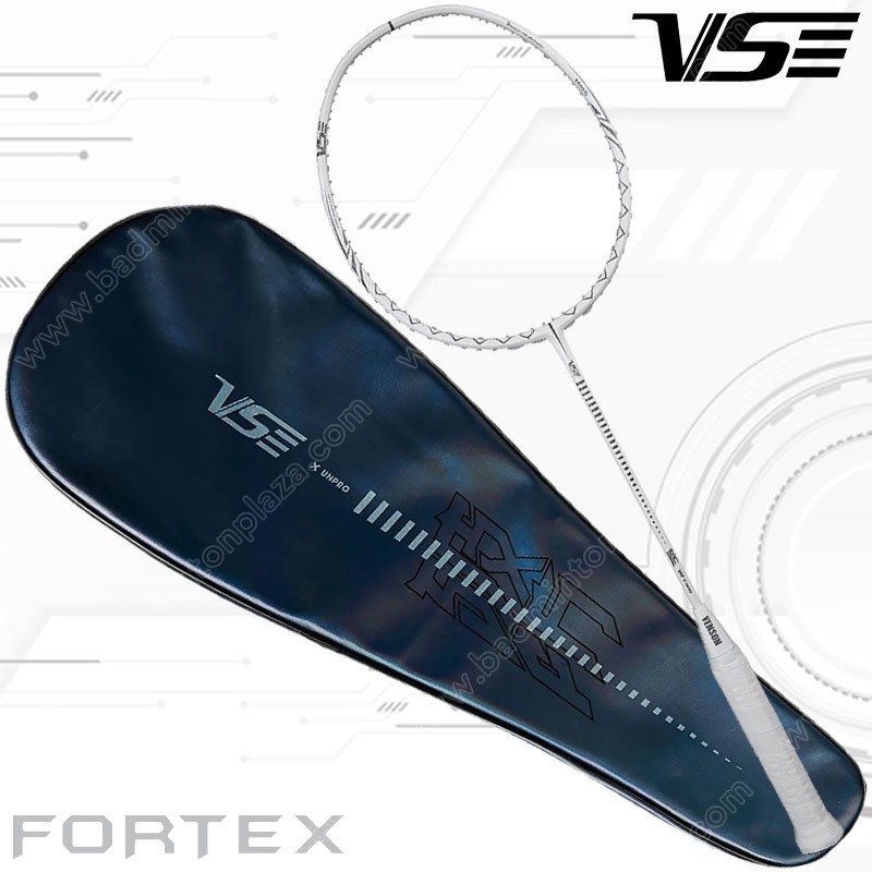 VS Badminton Racket FORTEX White Free! String+Grip