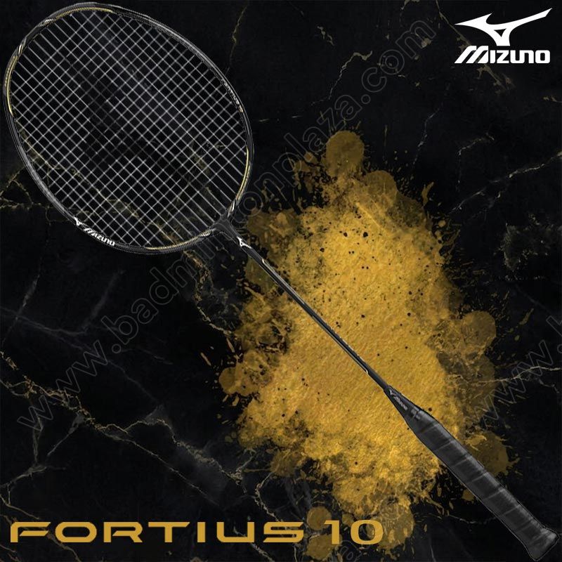 MIZUNO Badminton Recket FORTIUS 10 Black/Gold (73J