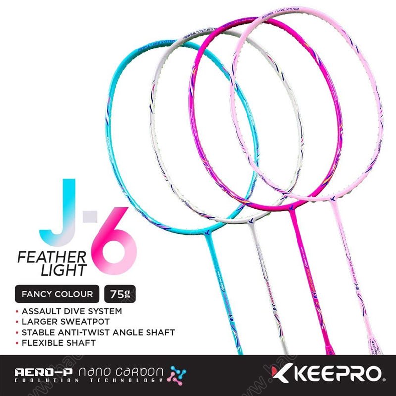 KEEPRO FEATHER LIGHT J-6  Free! String+Grip+Cover