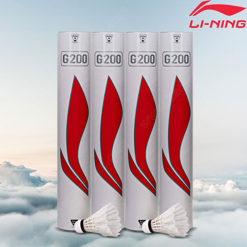 Li-Ning G200 Goose Feather Shuttlecock (G200)