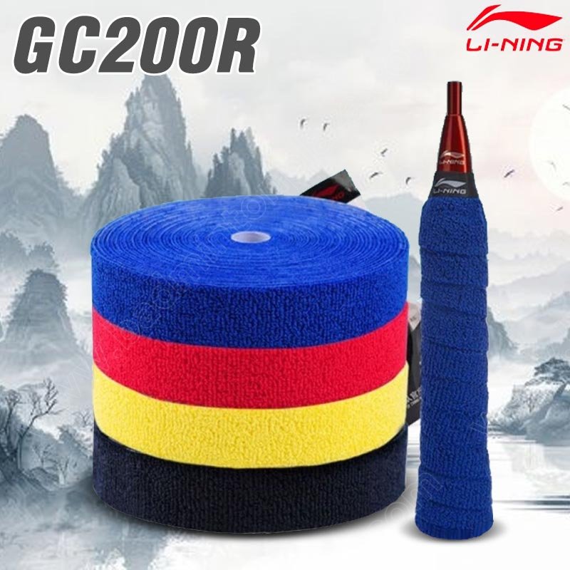 Li-Ning GC200R Badminton Racquet Towel Grip Thin (GC200R)
