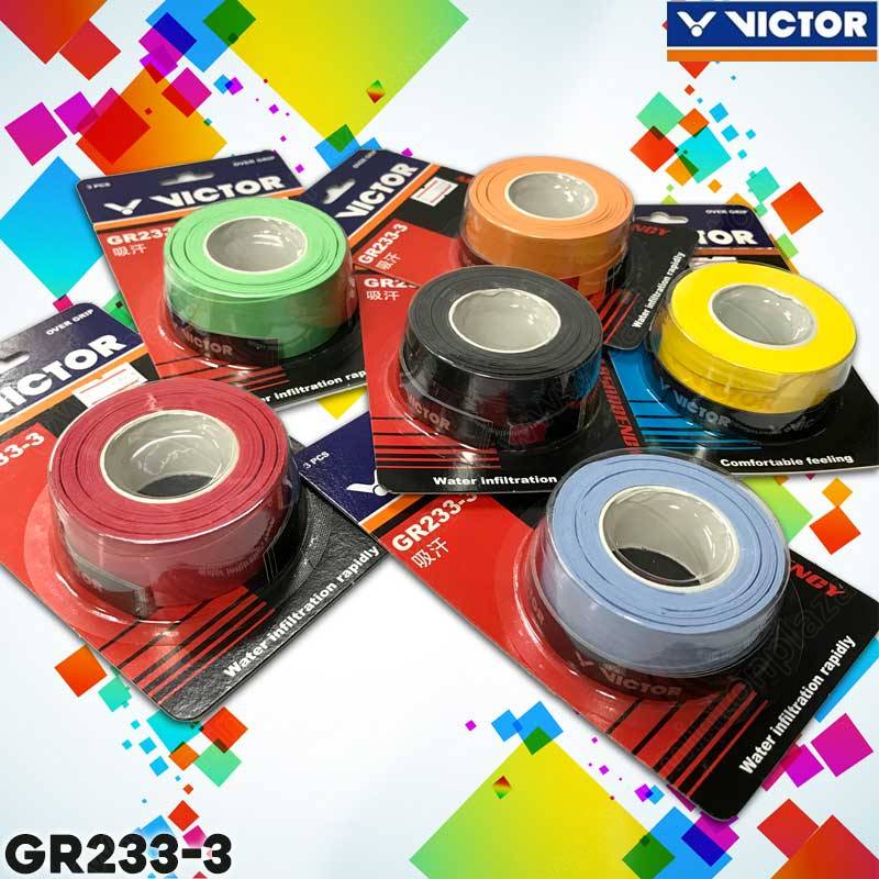 VICTOR GR233 Moisture Absorbency Over Grip (GR233-