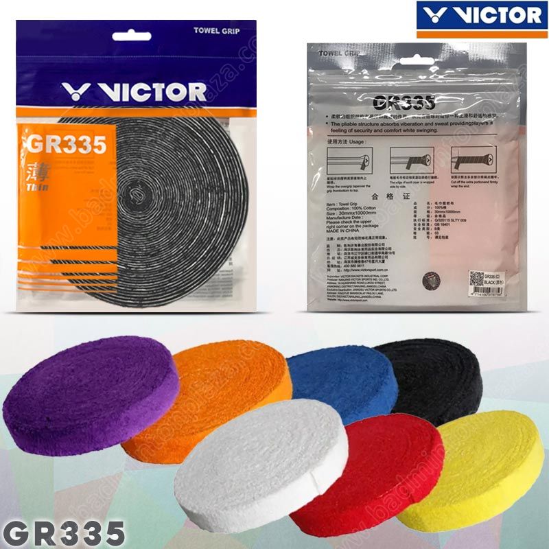Victor GR335 Towel Grip Roll 10 meter long normal Thick (GR335)
