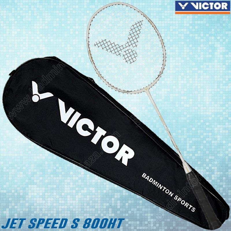 VICTOR JETSPEED S 800HT Pearly White Free! String (JS-800HT-A)